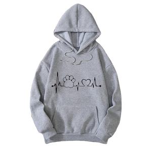 Mode navettage Simple pulls femmes couleur dégradé sweats 2024 décontracté à manches longues ample col rond sweats à capuche automne - Product Image 4