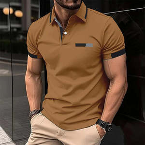 Camiseta Polo Deportiva Personalizada con Logotipo para Hombre, 100% Algodón, Ropa Deportiva para Gimnasio, Venta al Por Mayor - Product Image 2