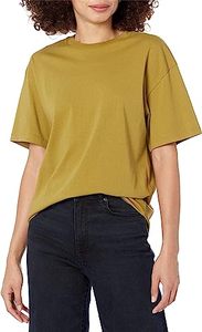 T-shirts vierges imprimés avec logo personnalisé T-shirts d'été décontractés pour femmes, tricotés et teintés en fil uni, 100% coton, 180gsm - Product Image 2