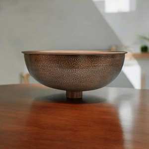 Vente chaude Évier en cuivre battu Évier en cuivre moderne à vendre Fabriqué en Inde avec un évier en cuivre de haute qualité - Product Image 4