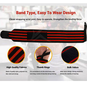 Protector de entrenamiento de gimnasio de neopreno Unisex más vendido con logotipo personalizado ropa de Fitness elástica para levantamiento de pesas tamaño Unisex - Product Image 2