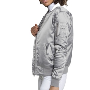 Wholesale Customized Casual Streetwear Varsity <b>Jackets</b> For <b>Women</b> Casual Streetwear Custom Breathable Comfortable Casual Wear - Product Image 3