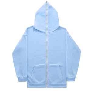 เสื้อฮู้ดมีซิปตัวยาวใส่สบายโอเวอร์ไซส์แจ็คเก็ตมีฮู้ดแฟชั่นแนวสตรีทโอเวอร์ไซส์พร้อมกระเป๋าสำหรับผู้ชายผู้หญิงดีไซน์ตามสั่ง - Product Image 1