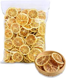 Rodajas de limón fresco orgánico de la mejor calidad-Cóctel deshidratado de primera calidad Garnishes-250g limones secos - Product Image 1