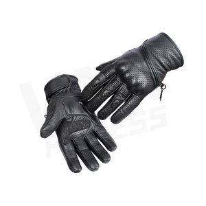 Gants de moto en cuir de bonne qualité OEM ODM service top tendance gants de moto couleur et logo personnalisés - Product Image 2