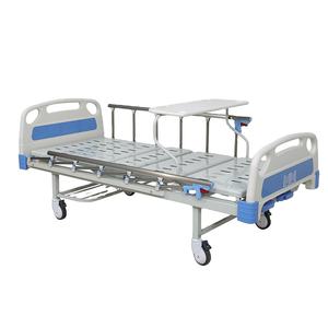 El fabricante suministra directamente cama médica manual para pacientes de 2 manivelas para hospitales - Product Image 1