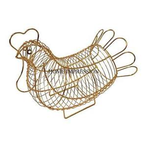 Top Selling Aluminum Casted Black Color Powder Coated Hen Designer <b>Egg</b> Racks <b>Storage</b> and Holder Kitchenware Accessories Supplies - Product Image 6