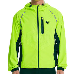 Chaqueta cortavientos con cremallera y cuello levantado para hombre personalizada OEM Chaqueta cortavientos con tarifa de venta completa - Product Image 1