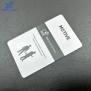 Cartão de visita magnético de plástico, impressão personalizada por atacado