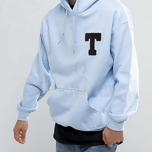 เสื้อฮู้ดแบบสวมหัวผ้ากำมะหยี่แนววินเทจโอเวอร์ไซส์ออกแบบได้ตามต้องการสินค้ามาใหม่สำหรับฤดูใบไม้ร่วง - Product Image 2