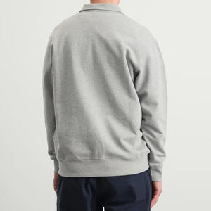 Sudadera con Cremallera y Diseño Gráfico Personalizado OEM, Sudadera de Gran Tamaño para Hombre, Sudadera con Media Cremallera, Sudadera Holgada y Transpirable - Product Image 2