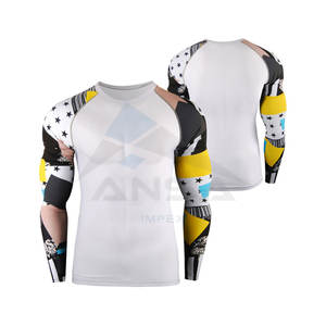 เสื้อแรชการ์ดแขนยาวคุณภาพสูง แห้งเร็ว พิมพ์โลโก้ตามสั่ง ดีไซน์ยอดเยี่ยม ขายดี ราคาสมเหตุสมผล - Product Image 2