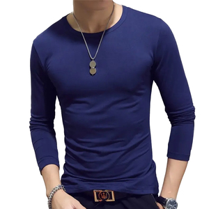 Camiseta de manga larga ajustada para hombre, ropa de gimnasio de color y diseño personalizado, superventas, a la venta - Product Image 6