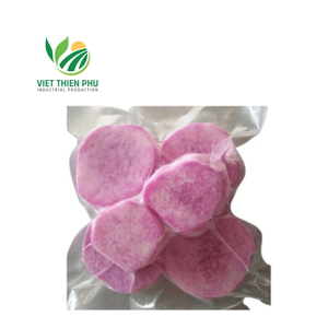มันเทศแช่แข็งออร์แกนิกมันเทศสีม่วงธรรมชาติ100% หั่นบางๆสดได้รับการรับรองจากโรงเรือนเวียดนาม - Product Image 2