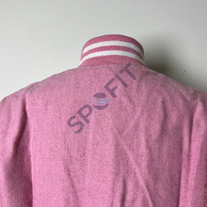 Confortable femmes université veste élégant décontracté hiver laine vêtements d'extérieur à la mode à la mode Streetwear - Product Image 5