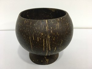 Tazón Pequeño Reutilizable de Cáscara de Coco Estilo Bohemio Sostenible para Helado, para Niños y Adultos - Product Image 4