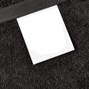 Proveedor directo de fábrica Toallas de baño personalizadas Toallas de algodón de hotel de lujo para baño 500 GSM Color carbón Durable - Product Image 4