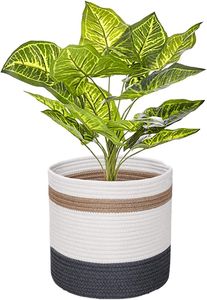 Jardinière en corde de macramé traditionnelle pour un style d'intérieur culturel, alliant l'artisanat hérité à la décoration intérieure moderne - Product Image 2