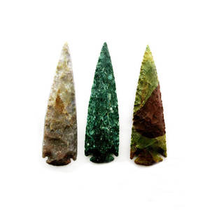 Arrowheads-GEMA de Reiki con grabado de cristal, piedra Natural, fabricante de India, venta al por mayor, 10 unidades - Product Image 1