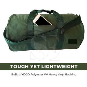 Bolsa de viaje deportiva de nailon de gran capacidad con logotipo personalizado impermeable para aventuras al aire libre de hombres y mujeres - Product Image 6