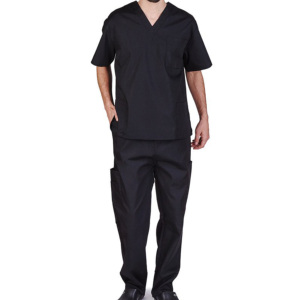 Unisex Medical Scrubs Hospital Uniforms <b>Doctor</b> Nurse Suit Made of Polyester/Spandex Needle Detection Seamless Fusing Wholesale - Product Image 5