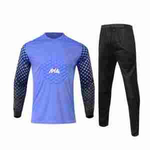 Vêtements de football personnalisés, maillot à manches longues, uniforme de gardien de but, ensemble d'uniformes de gardien de but de football - Product Image 2