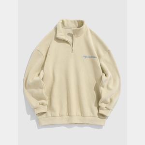 Pull à demi fermeture éclair sweat-shirt pour hommes sweat-shirt de qualité supérieure avec logo personnalisé pour hommes sweat-shirt décontracté pour hommes meilleur fabricant - Product Image 5