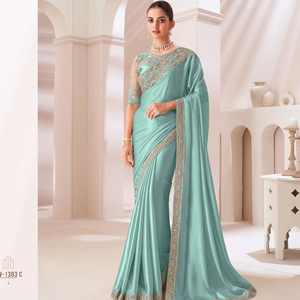 ชุดงานปักสไตล์แฟนซีผ้าไหมแท้นิ่มสำหรับผู้หญิงดีไซน์สวยงานปักลวดลายแฟนซีงานแต่งงานสไตล์ดั้งเดิม - Product Image 1