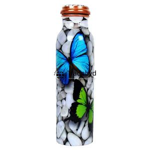 Tradebyd Wide Perfect Copper Bottle for Hiking Trips and Outdoor Fun Plastic Drinkware - Product Image 1
