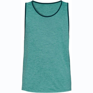 Camiseta sin mangas de algodón para hombre, ropa interior de Fitness suave para gimnasio, venta al por mayor - Product Image 5