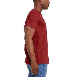 100% coton t-shirt uni hommes grande taille t-shirt 280 ajusté t-shirts pour hommes - Product Image 2