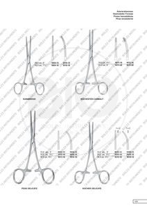 คีมหนีบข้อต่อเดียวทำจากสแตนเลสคุณภาพสูงแบบตรงเนื้อเยื่อรูปวงรี - Product Image 5