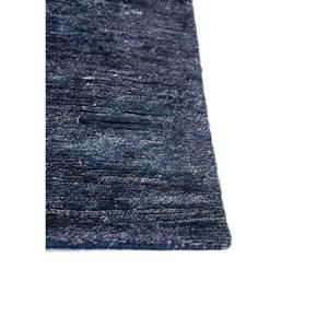 Alfombra Entropy Blue de Lana y Viscosa Anudada a Mano, 10 mm de Grosor, Abstracta, para el Hogar, Pasillo, Rectangular, de Yute, para Sala de Estar, Hecha a Mano - Product Image 4