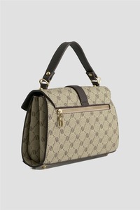 Bolso de Mano de Lujo Personalizado para Mujer, Bolso Tipo Satchel con Asa Superior, Bolso Bandolera Estructurado con Solapa, OEM ODM - Product Image 2