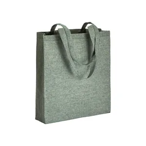 Borse Tote in Cotone Riciclato Melange, Gadget Promozionali Sostenibili Stile Shopper - Product Image 4