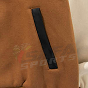 Veste en tricot à fermeture éclair en coton de haute qualité pour hommes, col montant à manches longues, Style hivernal, Logo brodé à la mode décontractée personnalisé - Product Image 6