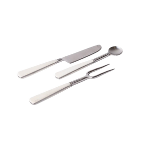 ชุดมีดส้อมสำหรับเดินทางทำจากทองเหลืองชุดมีดหั่นชีสทนทาน - Product Image 1