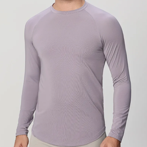 เสื้อออกกำลังกายแขนสั้นผ้า100% เนื้อละเอียดผ้าเนื้อละเอียดทรงหลวมสำหรับผู้ชายชุดกีฬาแห้งเร็วออกแบบได้ตามต้องการ - Product Image 6