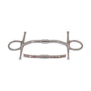 แบรนด์โซนสแตนเลสสตีลเต็มแก้มเต็มรูปแบบคว้าคู่ jkk Link cuprium คุณภาพสูงอุปกรณ์เสริมสำหรับขี่ม้า - Product Image 6