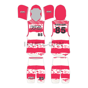 Drapeau d'entraînement 7 sur 7 Ensemble de compression sublimé Maillots 7v7 Maillot de football uniforme de football - Product Image 4