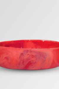 Bol à salade rond en bois de style bohème de haute qualité fabriqué à la main et poli pour la soupe nouilles riz servant un ustensile de cuisine - Product Image 3