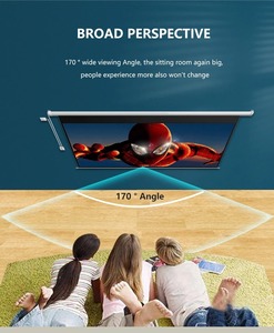 Écran de projection motorisé 120 pouces 150 pouces 200 pouces 300 pouces Écran de projection électrique pour cinéma maison sur mur Personnalisation de la <span class=keywords><strong>taille</strong></span> - Product Image 4