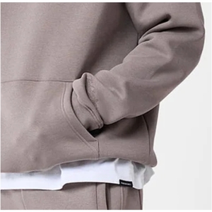 Trajes de chándal informales de 2 piezas de tendencia para hombre, chándales para hombre, ropa de algodón 100% transpirable, conjuntos para hombre - Product Image 5