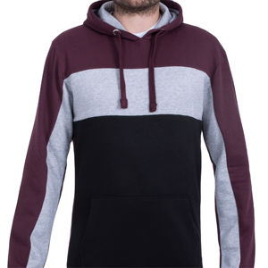 Service OEM – Sweat à capuche décontracté pour homme, 100 % coton molletonné, couleur unie, avec logo personnalisé, imperméable et respirant, idéal pour l'hiver - Product Image 3