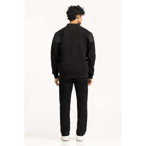 Pull à col zippé en tricot pour homme, coupe classique MN-KNZ-WS25-001 - Product Image 5