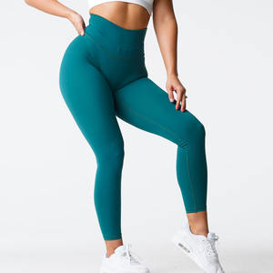 เลกกิ้งสำหรับผู้หญิงเอวสูงลายต้นสนแบบ2.0ใหม่ล่าสุดสั่งได้ตามสมัยนิยม - Product Image 1