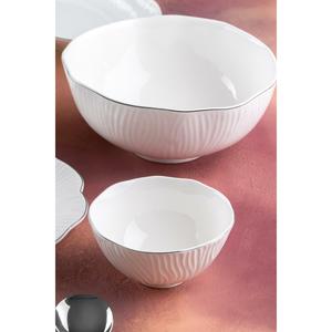 Acar 5317 Alina argento 39 pezzi porcellana Set da pranzo per 6 persone - Product Image 3