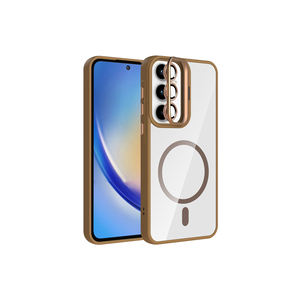 Coque antichoc en silicone TPU M-Safe Premium pour Samsung Galaxy A35 avec support intégré et protection d'objectif d'appareil photo - Product Image 1