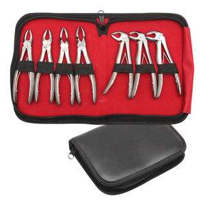 Dental Surgical Extracting Forceps Kit | Premium Quality Stainless Steel Orthodontic Dental Forceps <b>Pouch</b> Set Custom Logo - Product Image 6