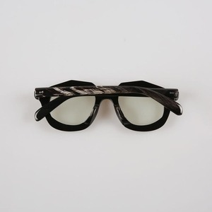 Montura Óptica Ecológica de Cuerno de Búfalo, Gafas Hechas a Mano de Lujo - Product Image 3